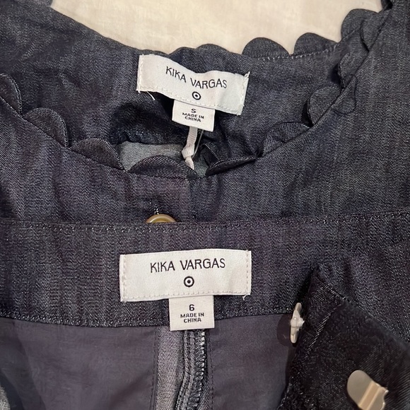 Kiki Vargas x Target puff sleeve button down - Picture 4 of 4